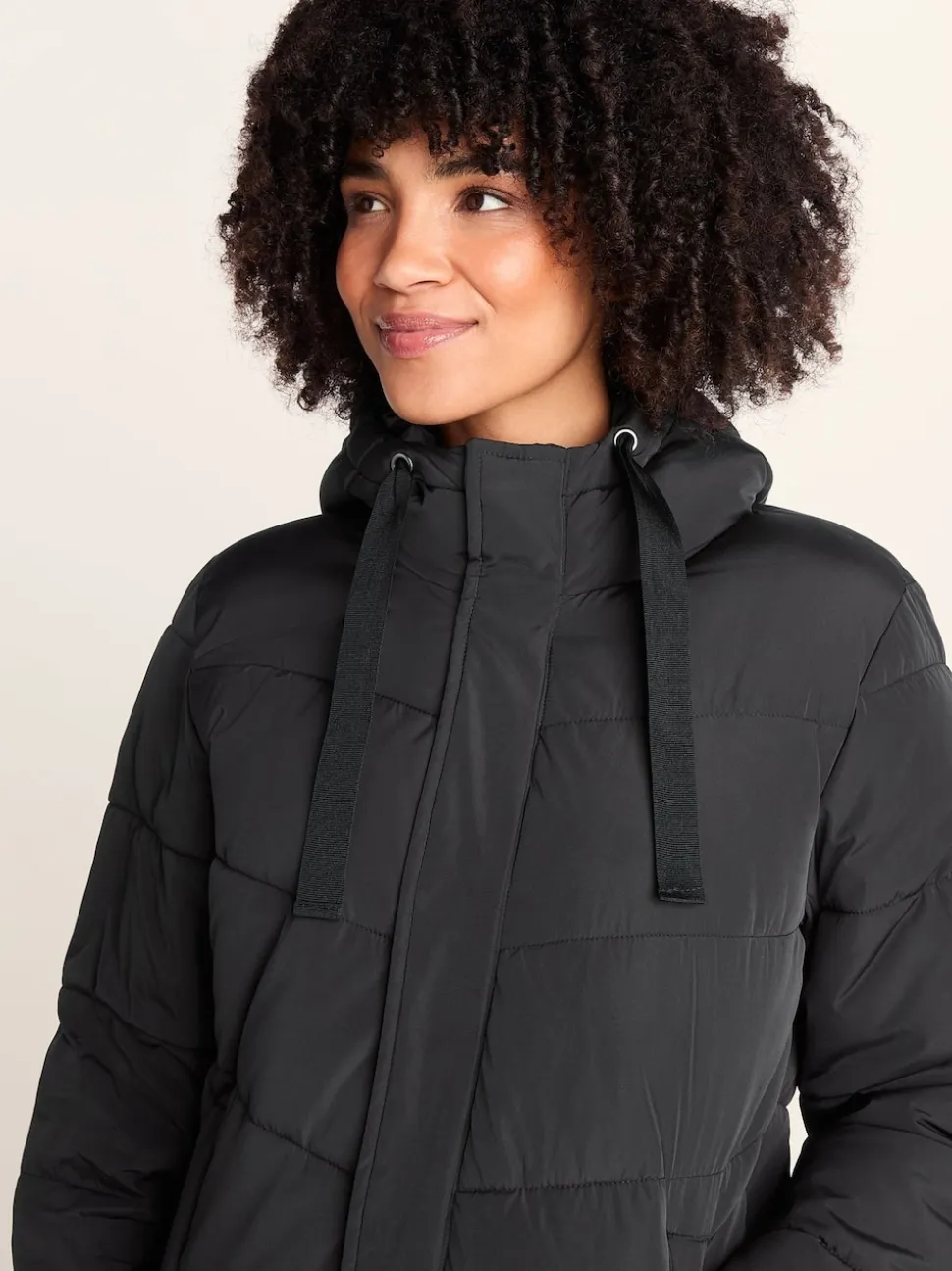 Noir - Tog 24 Raleigh Thermal Padded À capuche Long Coat