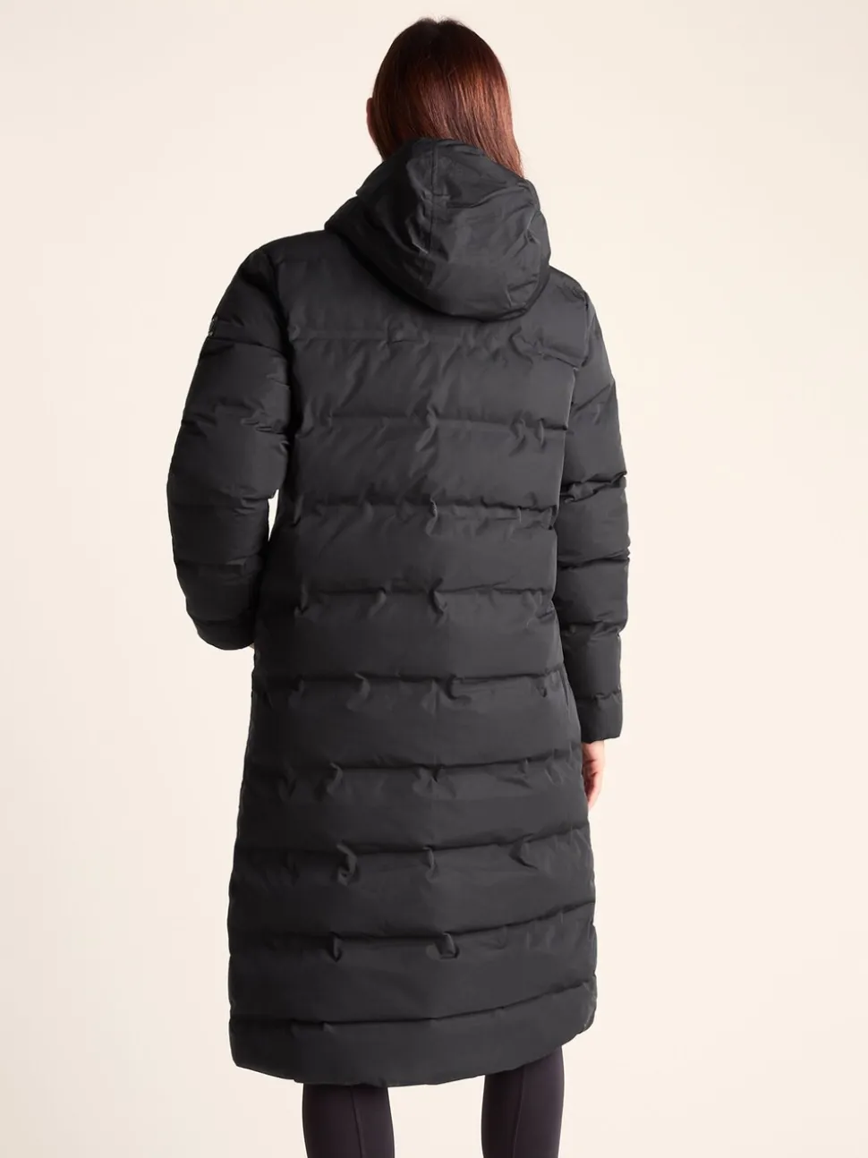 Noir - Tog 24 Womens Glaston Longline Thermal Parka À capuche Puffer Coat