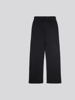 Noir - US Polo Assn. Pantalon de jogging large double cavaliers femme