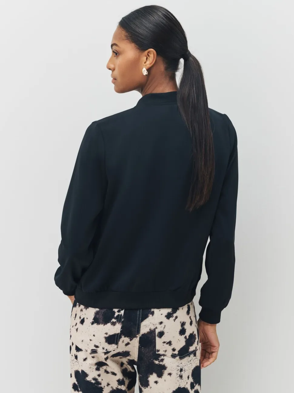Noir - Vero Moda Veste bombardier légère