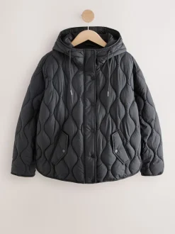 Noir - Veste matelassées légères