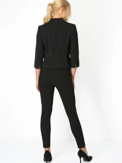 Noir - Veste Roman Rochette à manches 3/4