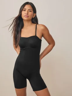 Noir - Vêtements gainants bandeau cuisses
