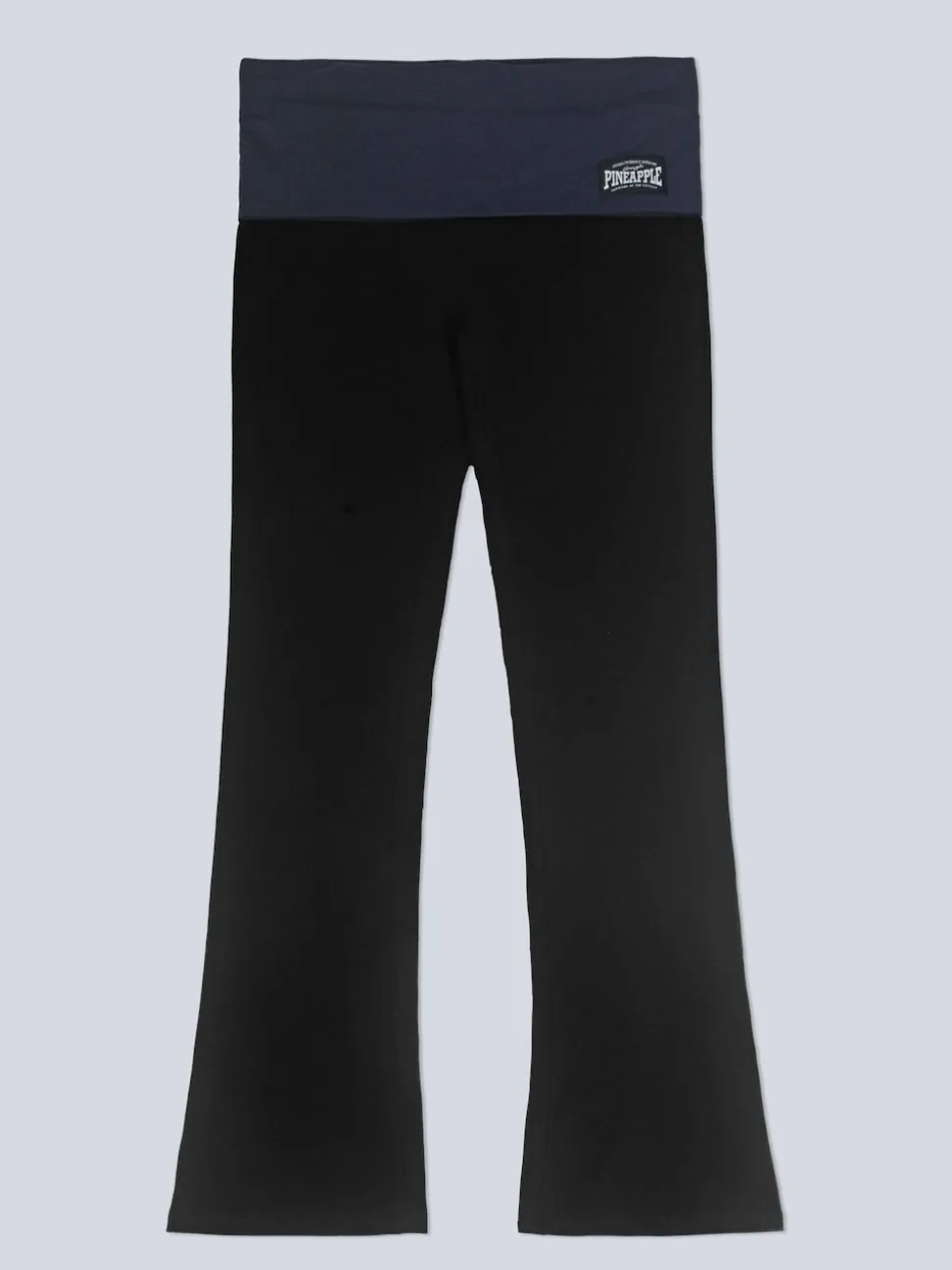Noir anthracite - Pineapple Pantalons en jersey à ceinture repliée pour femmes