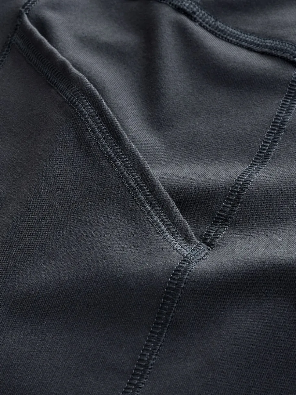 Noir avec poches - Short Sports Dry Tech Tummy Control