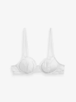 Noir/ Blanc/ Rose pâle Nude - Lot de 3 soutiens-gorge en mélange de coton Ultimate Comfort