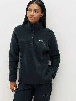 Noir chromé - Columbia Womens Benton Springs Half Snap Pullover Fleece