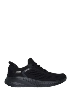 Noir de charbon - Baskets Skechers BOBS Sport Squad Chaos Slip In