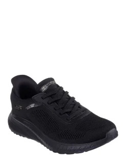 Noir de charbon - Baskets Skechers BOBS Sport Squad Chaos Slip In