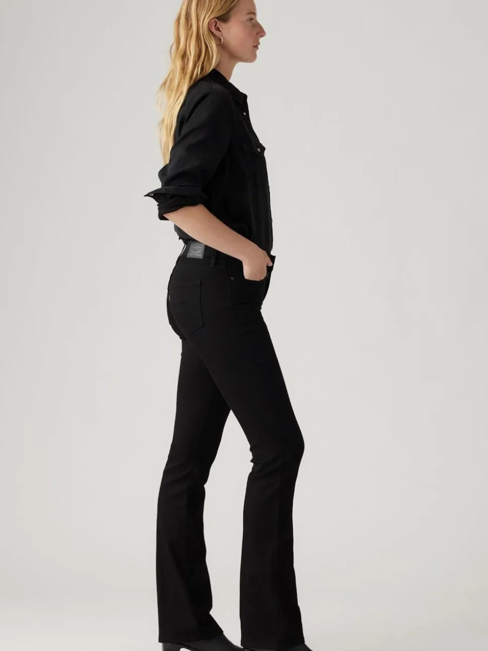 Noir doux - ® Jeans bootcut gainante Levi's 315™