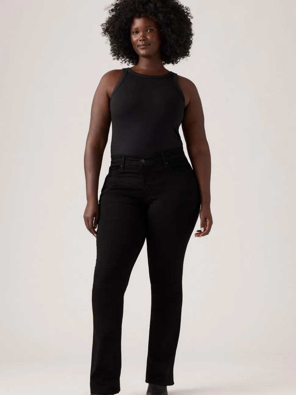 Noir doux - ® Jeans bootcut gainante Levi's 315™
