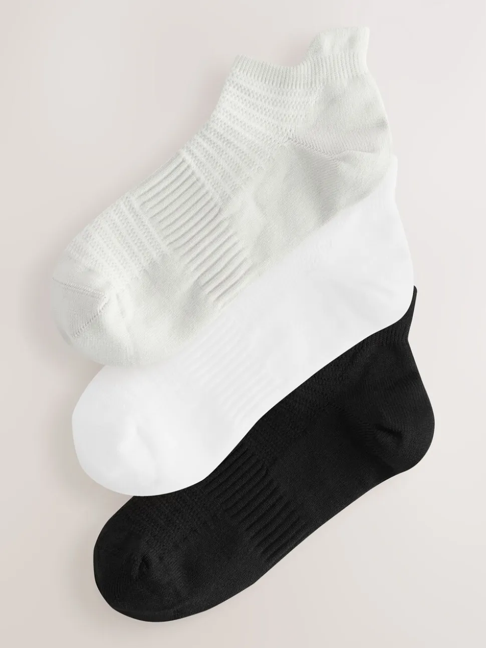Noir et blanc - Lot de 3 de sport Blister Resist