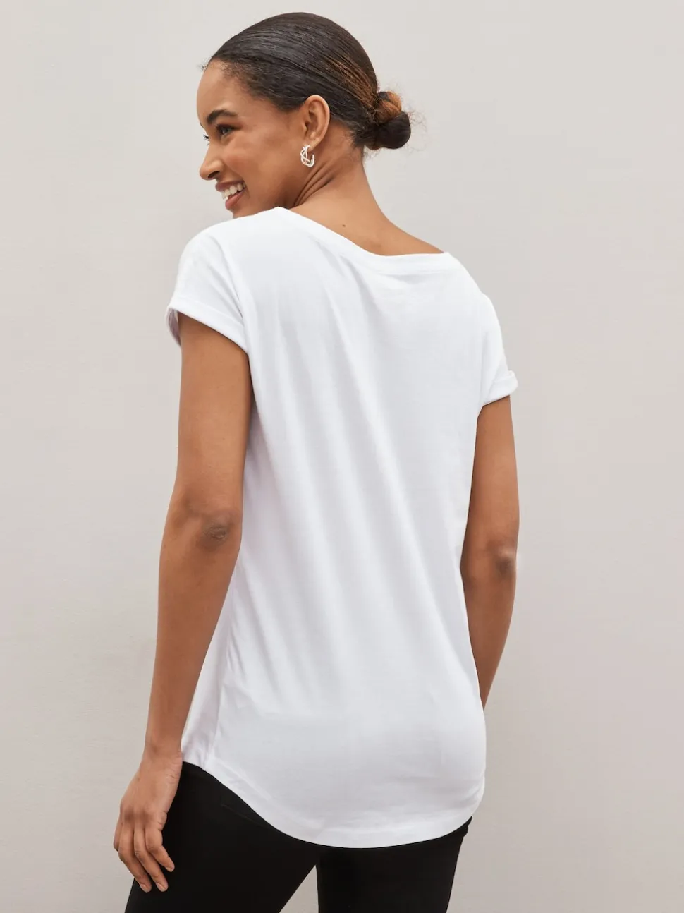 noir et blanc rayé - Lot de 3 T-shirts à manches courtes 100 % coton
