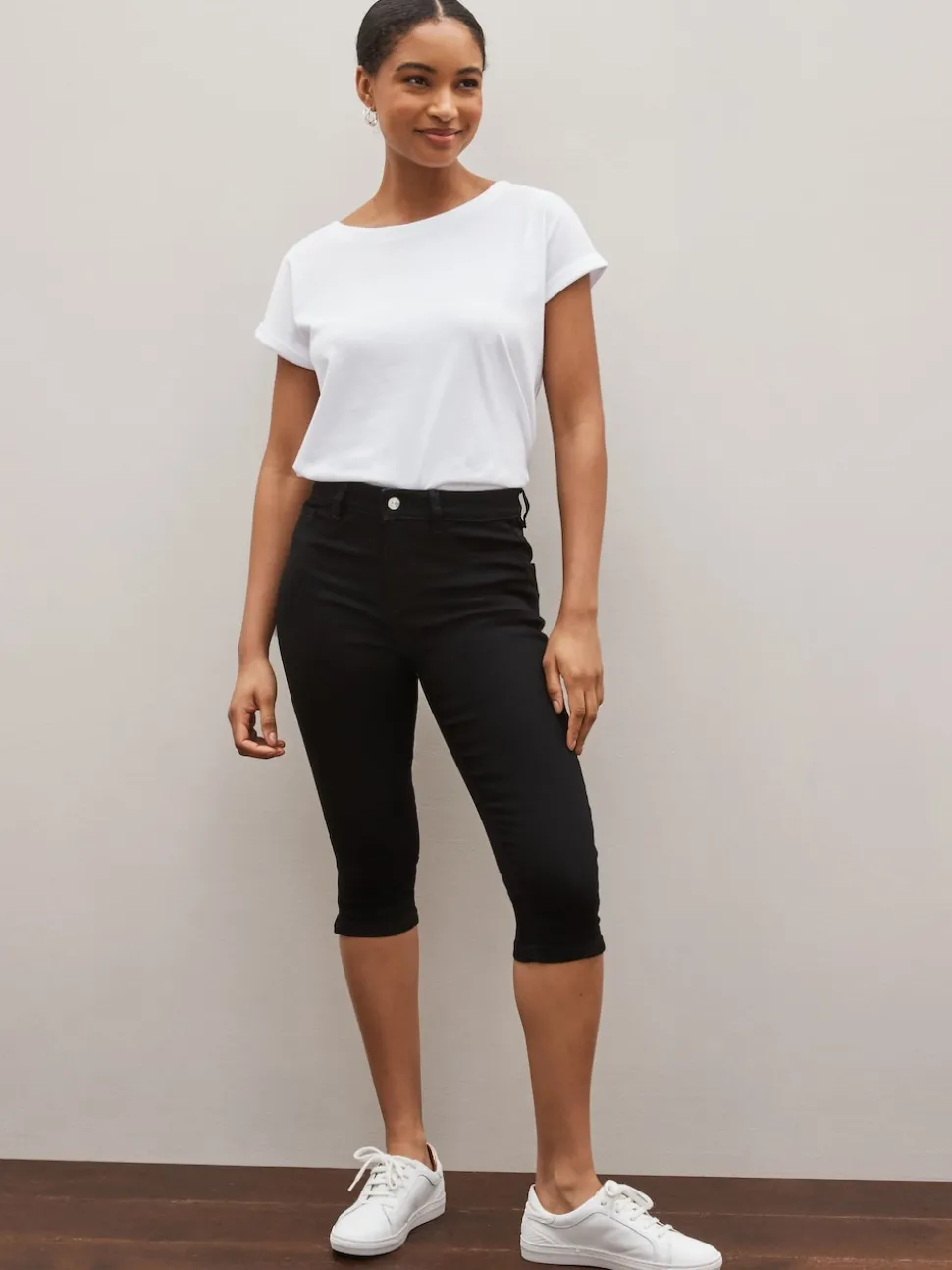 noir et blanc rayé - Lot de 3 T-shirts à manches courtes 100 % coton