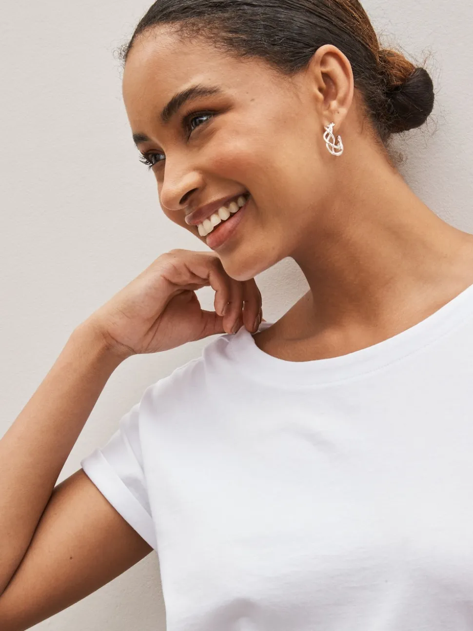 noir et blanc rayé - Lot de 3 T-shirts à manches courtes 100 % coton