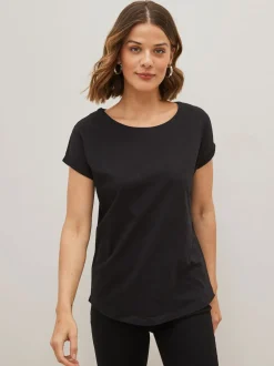 noir et blanc rayé - Lot de 3 T-shirts à manches courtes 100 % coton