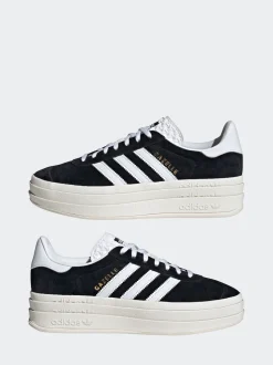 Noir foncé - Baskets adidas Originals Gazelle Bold W