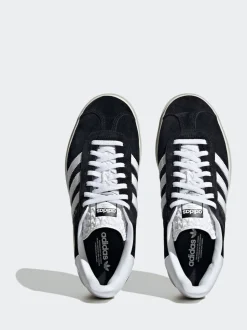 Noir foncé - Baskets adidas Originals Gazelle Bold W