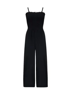 Noir foncé - Combinaison de plage Pour Moi bustier à corsage froncé