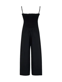 Noir foncé - Combinaison de plage Pour Moi bustier à corsage froncé