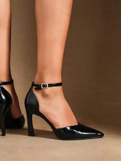 Noir gris - Linzi Moira talons aiguilles classiques