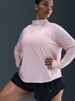 Noir jaune - Short de running Nike Tempo Dri-FIT Mid Rise 3