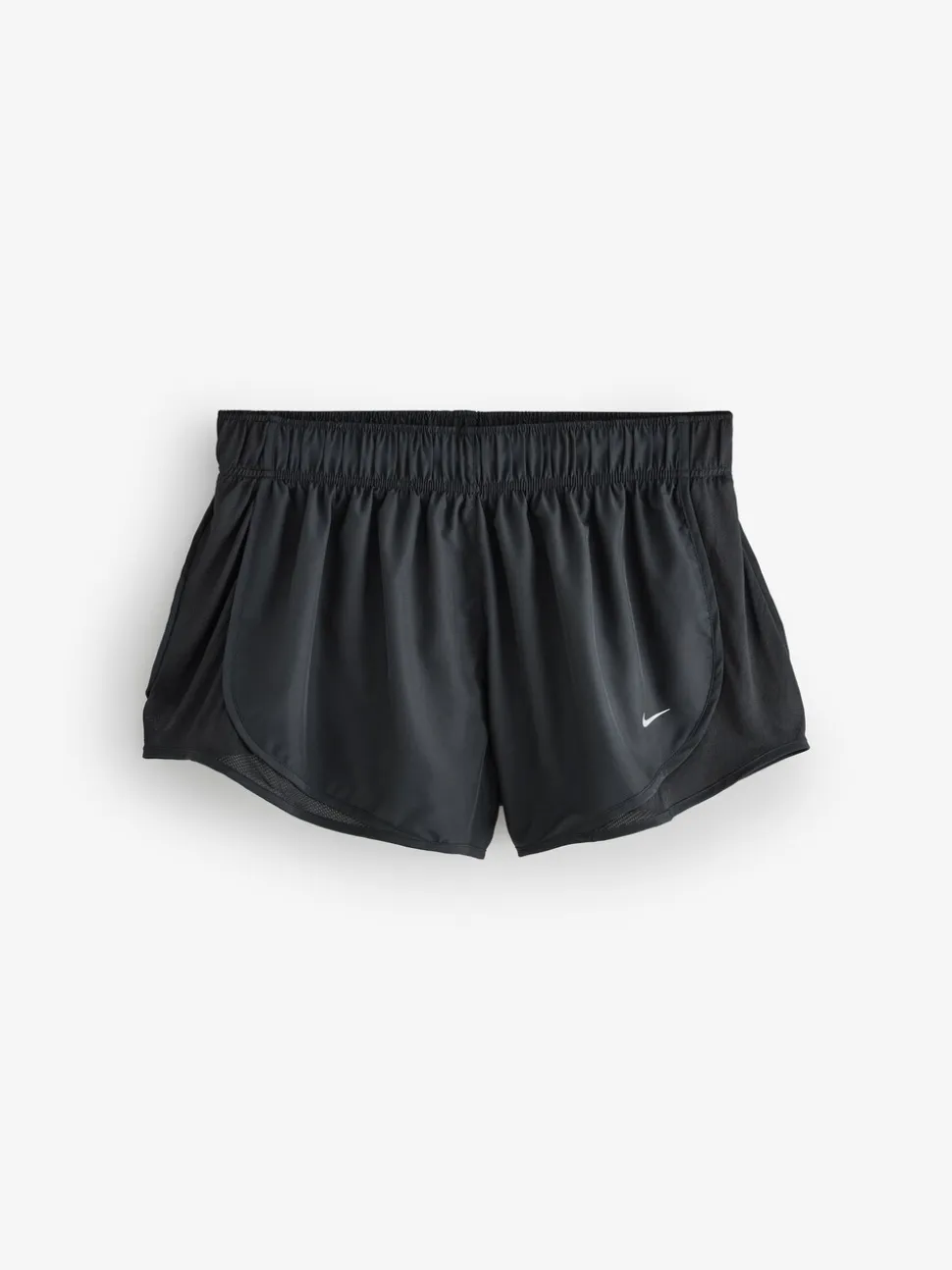 Noir jaune - Short de running Nike Tempo Dri-FIT Mid Rise 3