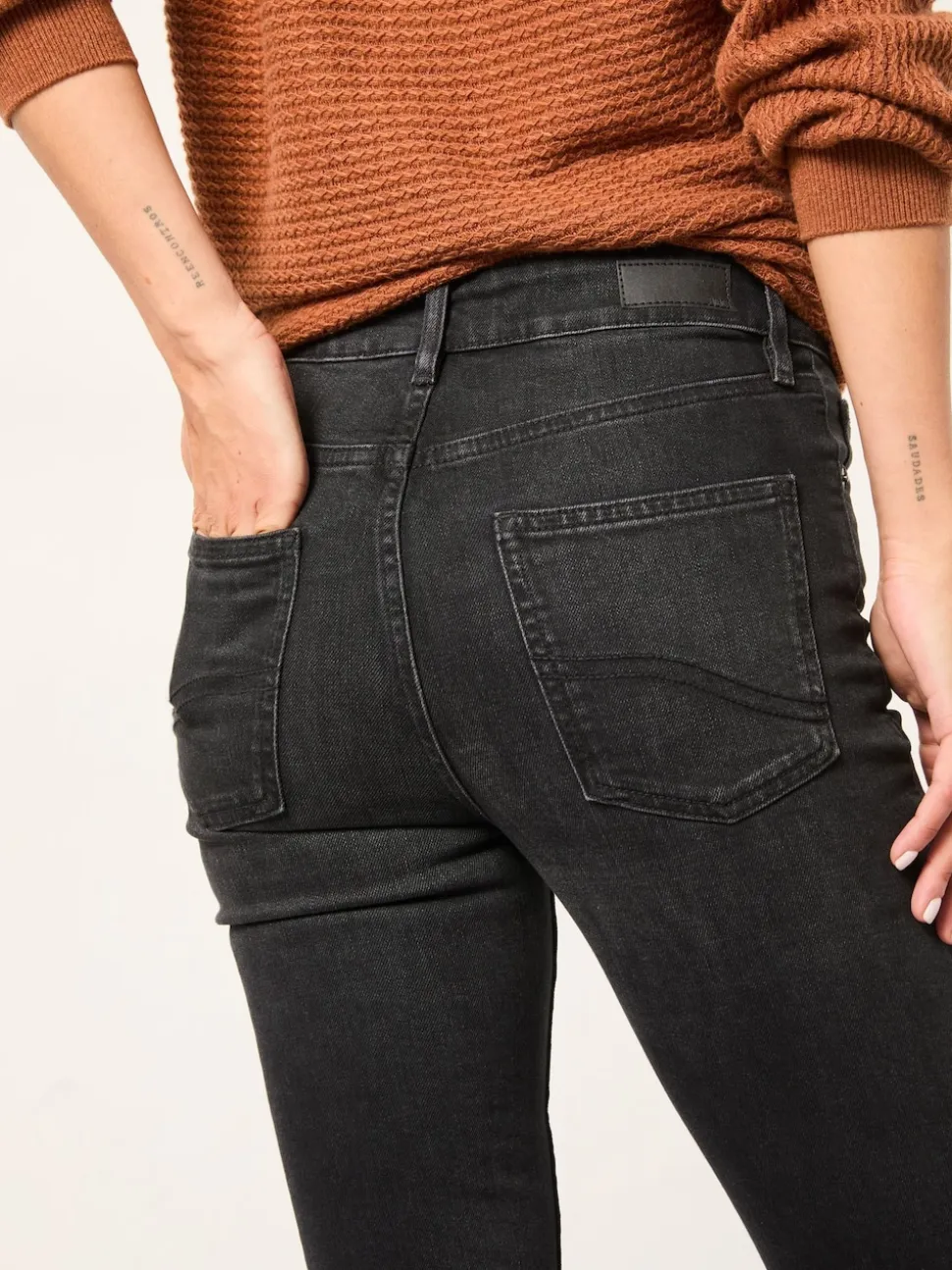 Noir lavé - FatFace Slim Jeans