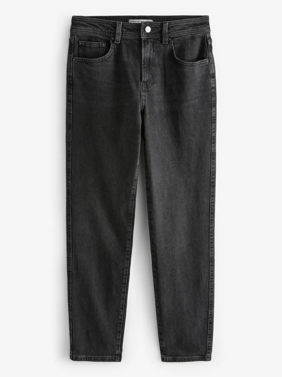 Noir lavé - Jean stretch Mom Comfort