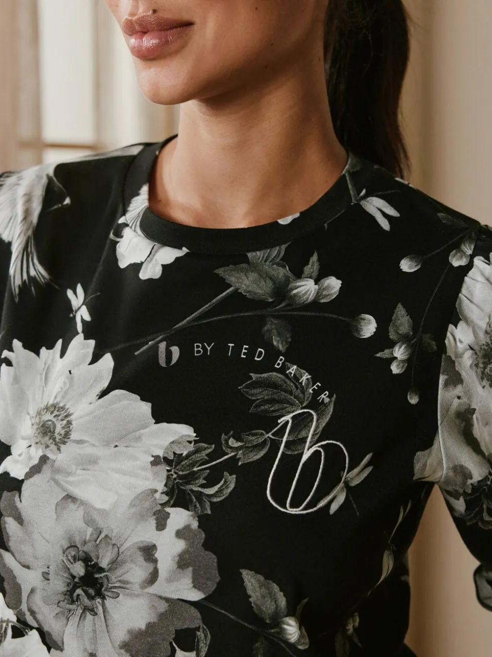 Noir oiseau - Pyjama B by Ted Baker 100% coton interlock