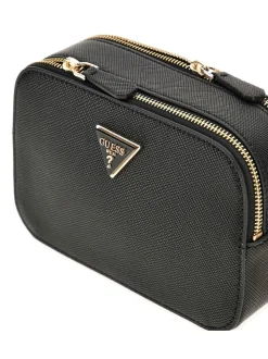 Noir Sac de caméras à bandoulière Guess Noelle II