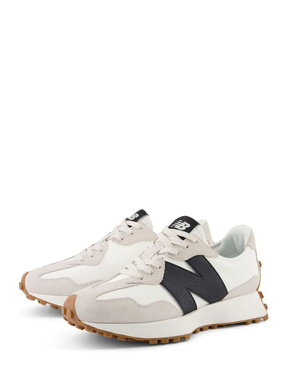 Noir sur blanc - New Balance 327 Trainers
