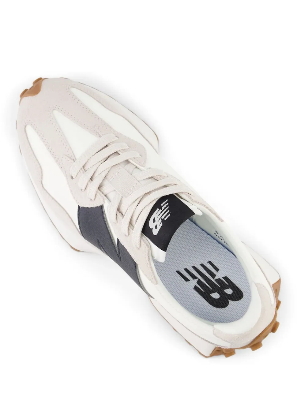 Noir sur blanc - New Balance 327 Trainers