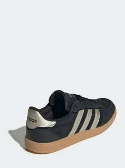 Noir/Argent - Adidas Breaknet Sleek Trainers