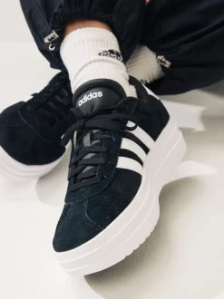 Noir/Blanc - adidas baskets VL Court Bold