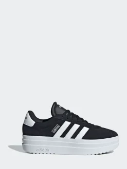 Noir/Blanc - adidas baskets VL Court Bold
