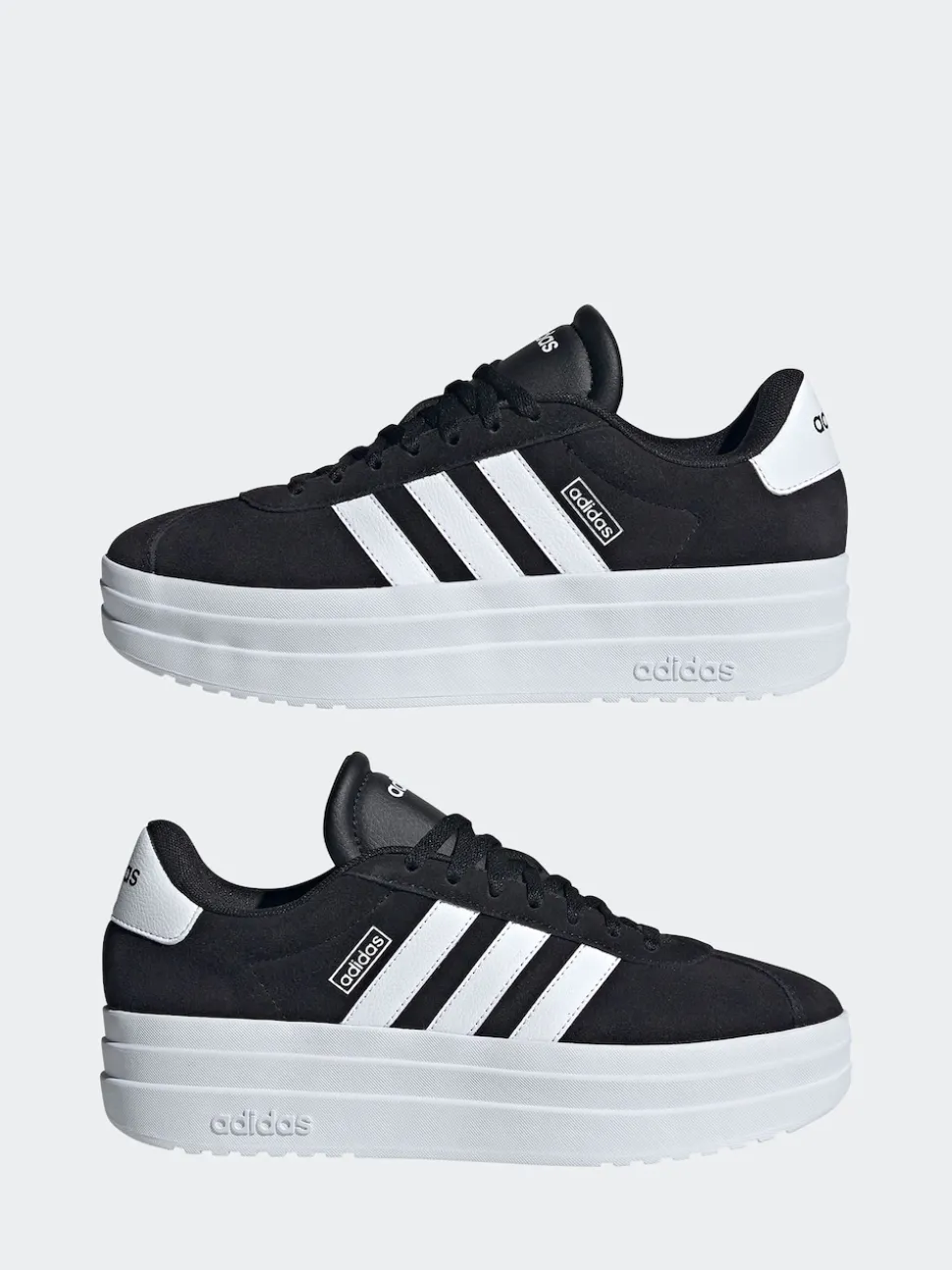 Noir/Blanc - adidas baskets VL Court Bold