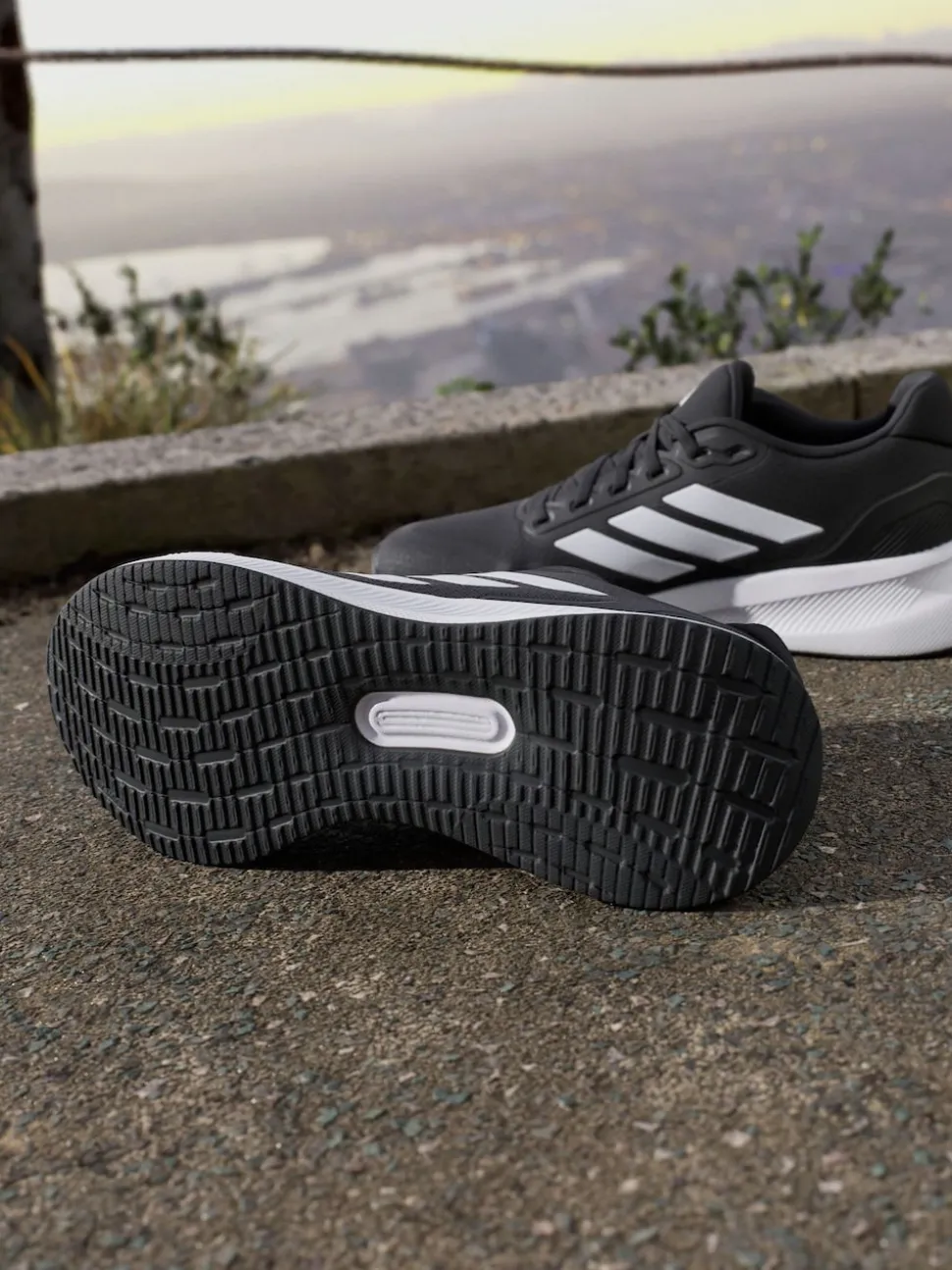 Noir/Blanc - Baskets adidas Grand Court