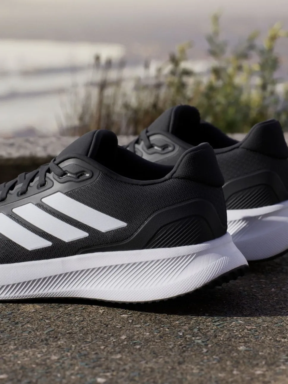 Noir/Blanc - Baskets adidas Grand Court