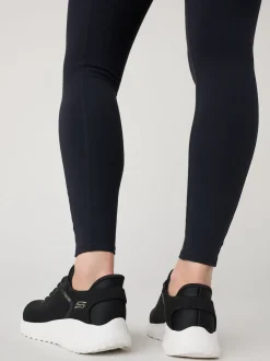 Noir/Blanc - Baskets Skechers BOBS Sport Squad Chaos Slip In