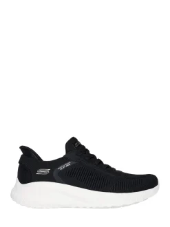 Noir/Blanc - Baskets Skechers BOBS Sport Squad Chaos Slip In