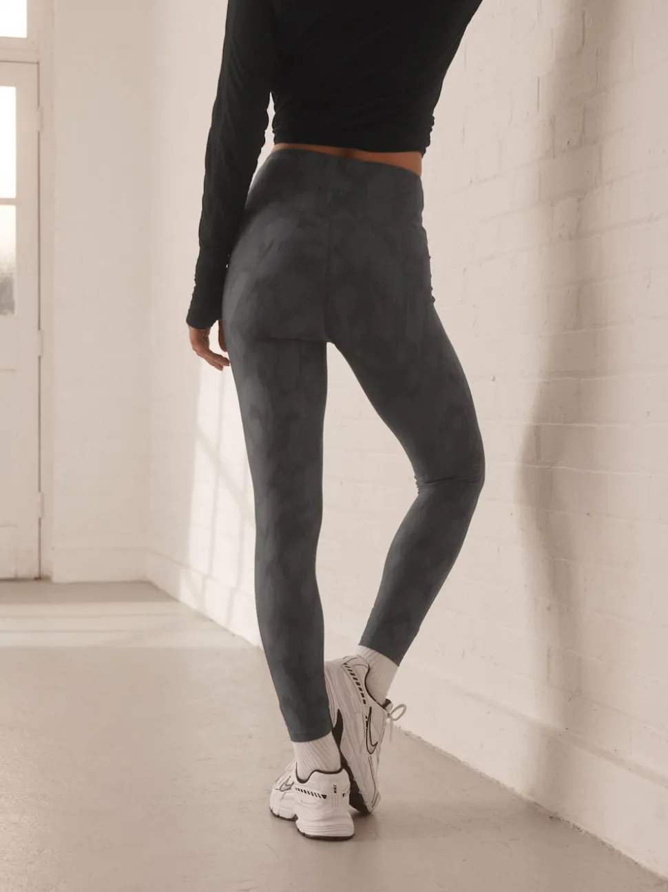 Noir/Blanc - Leggings Power Active Sports