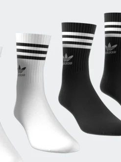 Noir/Blanc - Lot 3 de chaussettes adidas Originals à 10 bandes