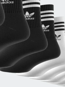 Noir/Blanc - Lot 3 de chaussettes adidas Originals à 10 bandes