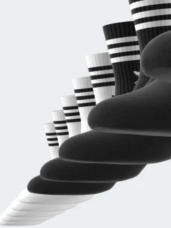 Noir/Blanc - Lot 3 de chaussettes adidas Originals à 10 bandes