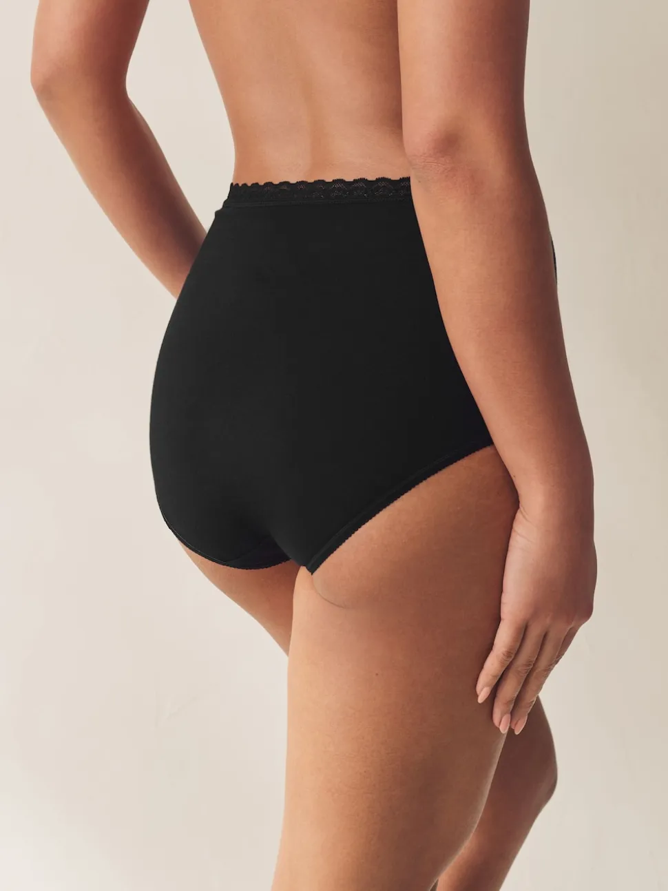 Noir/Blanc - Lot de 2 culottes Menopause Friends Cooling