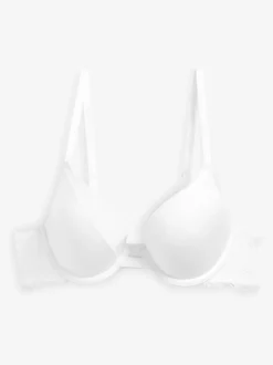 Noir/Blanc - Lot de 2 soutiens-gorge T-shirt lissants A-E