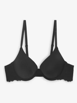 Noir/Blanc - Lot de 2 soutiens-gorge T-shirt lissants A-E