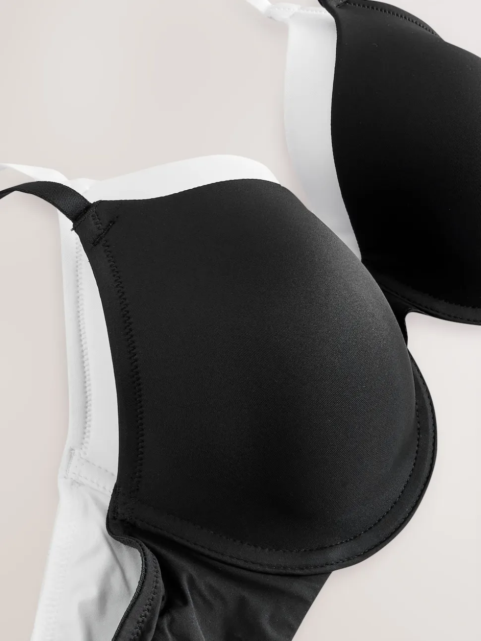 Noir/Blanc - Lot de 2 Soutiens-gorge A-E Smoothing Ultimate Comfort