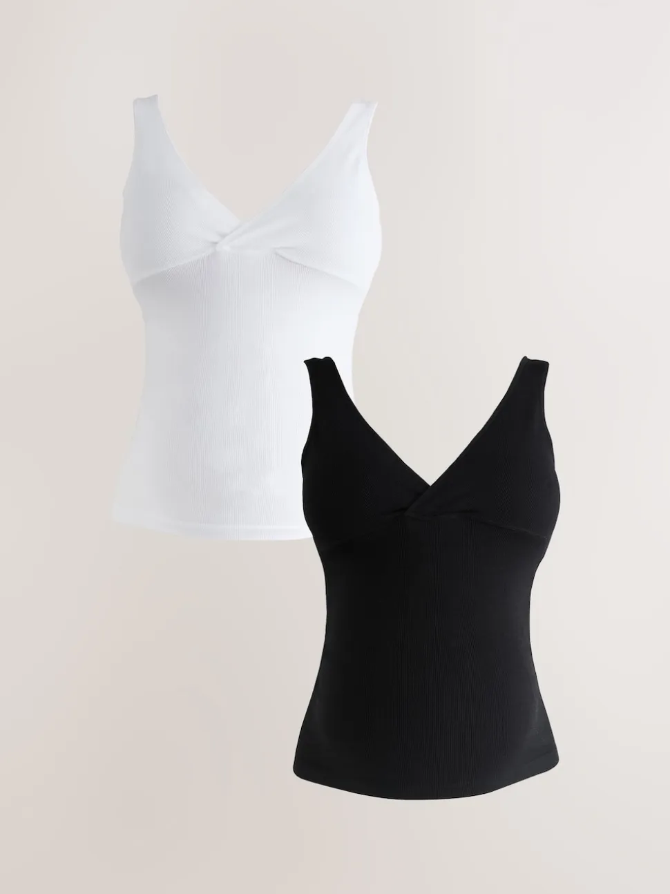 Noir/Blanc - Lot de gilets d’allaitement de maternité 2
